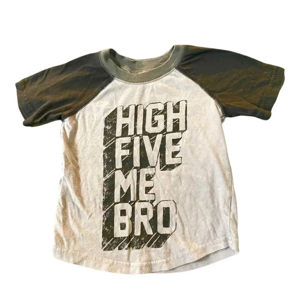 🔥5 for $30🔥 Jumping Beans Boys “High give me bro” T-Shirt, 2T